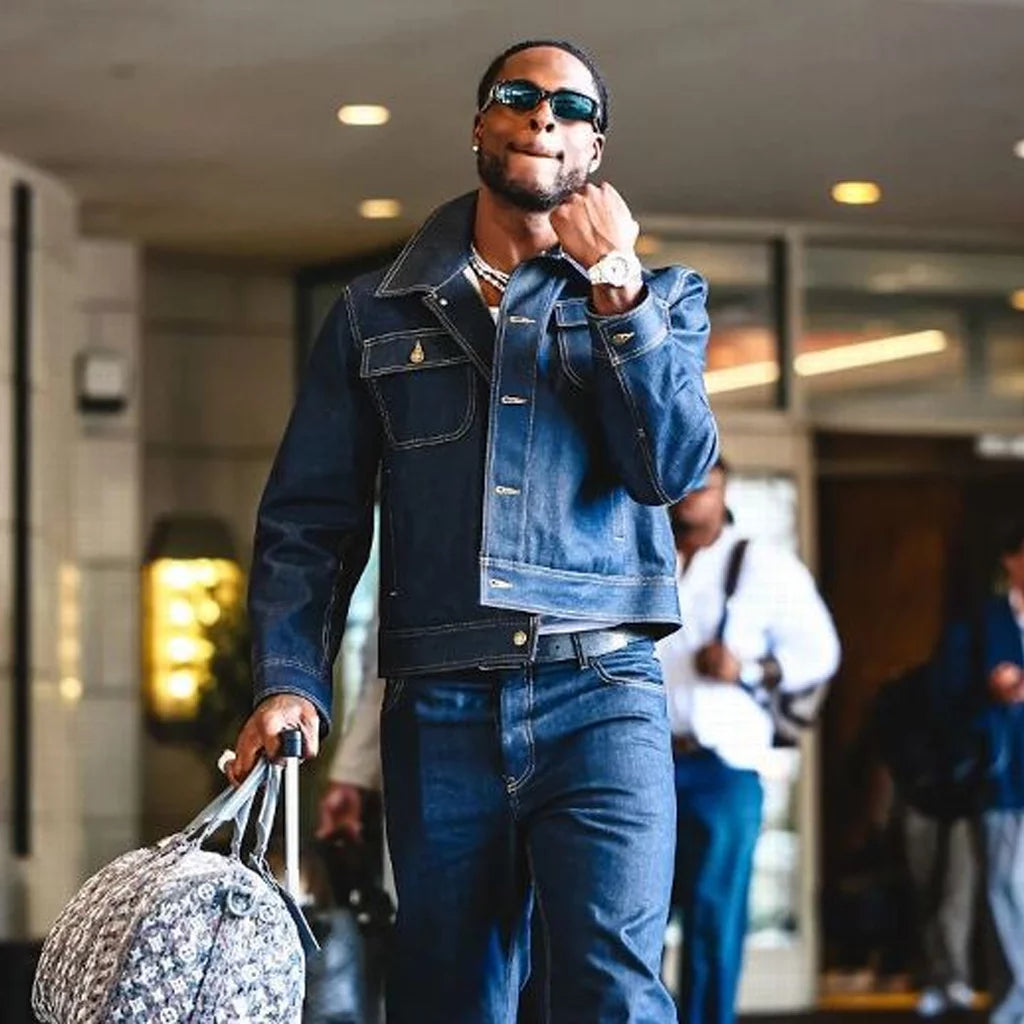 LA Rams Tunnel Walk 2026 Davante Adams Jacket