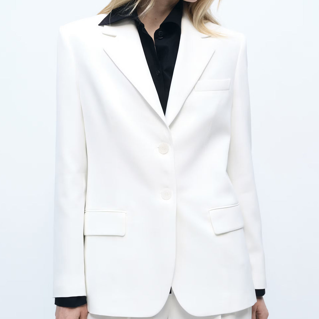 NYC 2026 Potocall Zendaya White Blazer