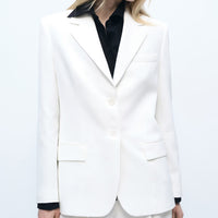 NYC 2026 Potocall Zendaya White Blazer