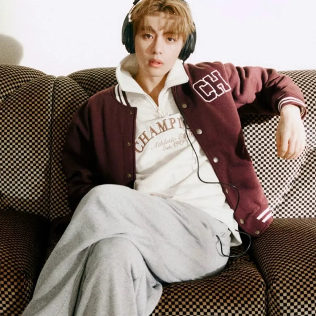 BTS Kim Taehyung Champion Jacket