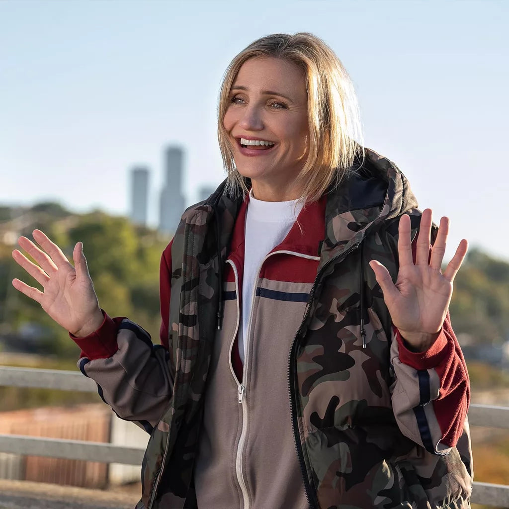 Bad Day Cameron Diaz Vest in Green