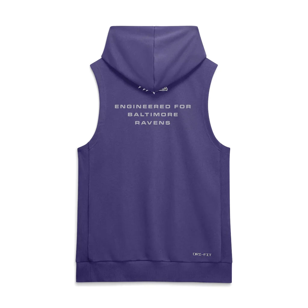 Baltimore Ravens Sideline 2026  Sleeveless Hoodie