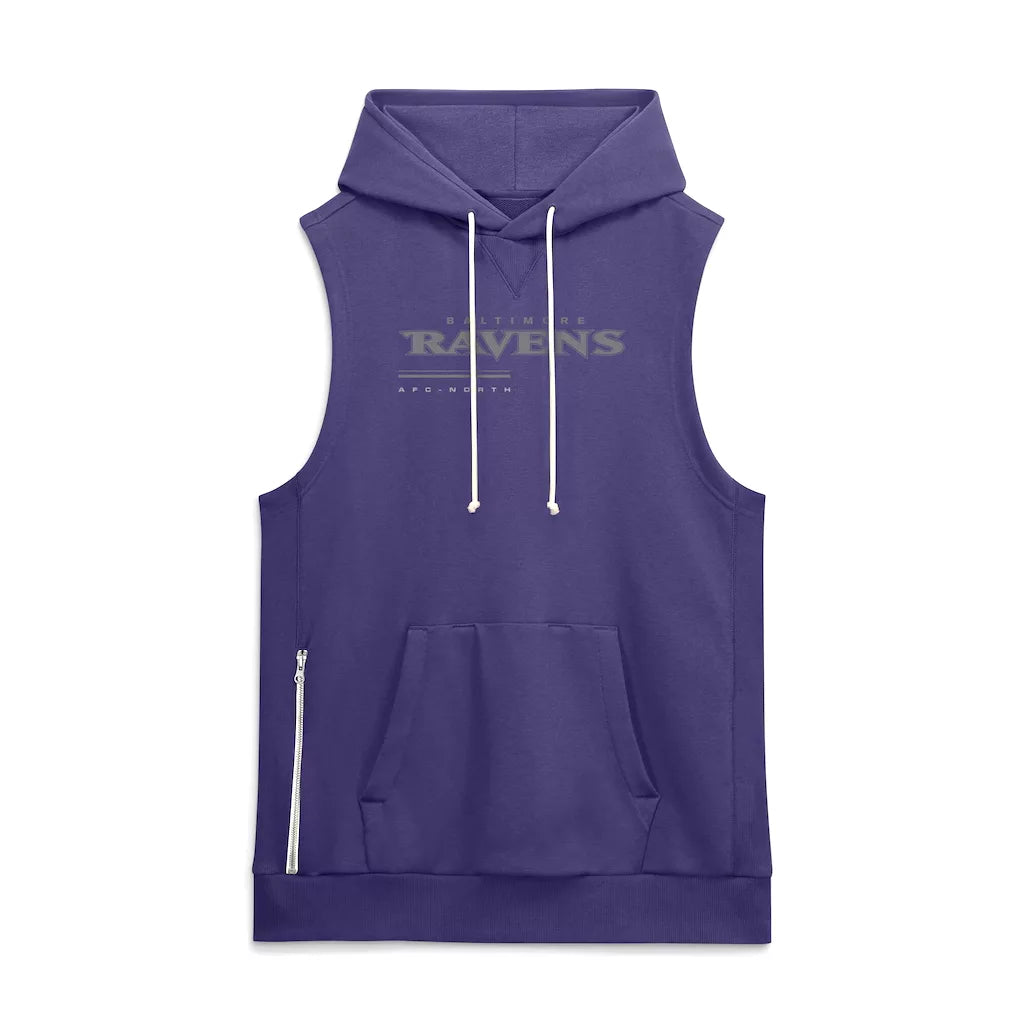 Baltimore Ravens Sideline 2026  Sleeveless Hoodie