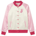 Satin Bomber Jacket – Barbie Pink