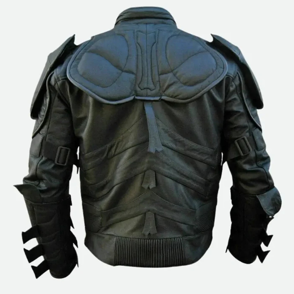 Batman Motorcycle Black Leather Jacket