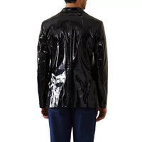 Leather Blazer – Black Panther 3 David Jonsson Black