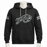 Buffalo Bills 2026 Salute Sideline Hoodie
