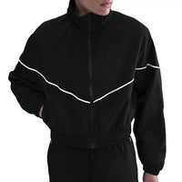 Satin Jacket – Indiana fever Caitlin Clark Black