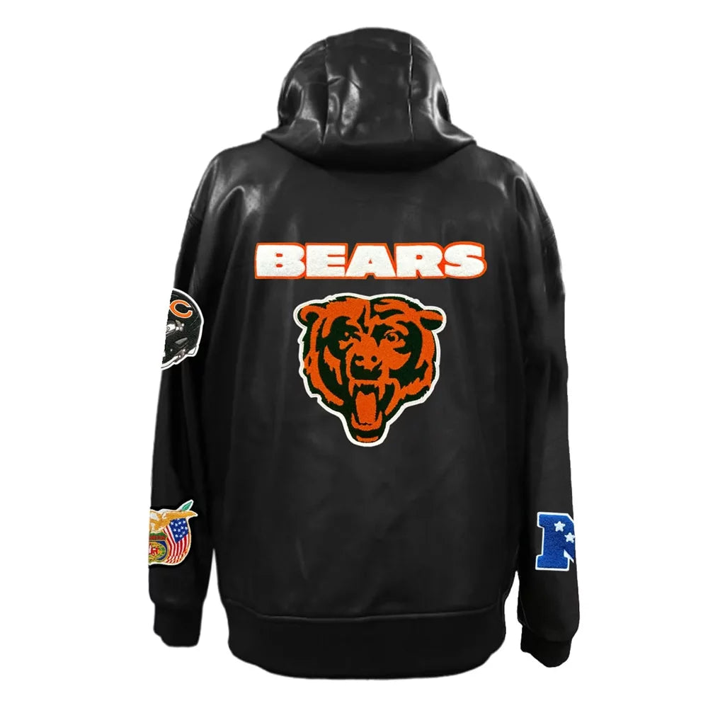 Chicago Bears Vegan Jacket