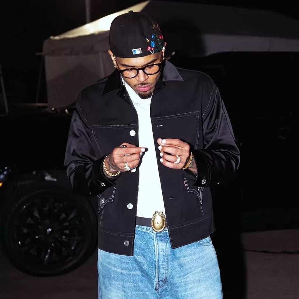 Boston Chris Brown Black jacket