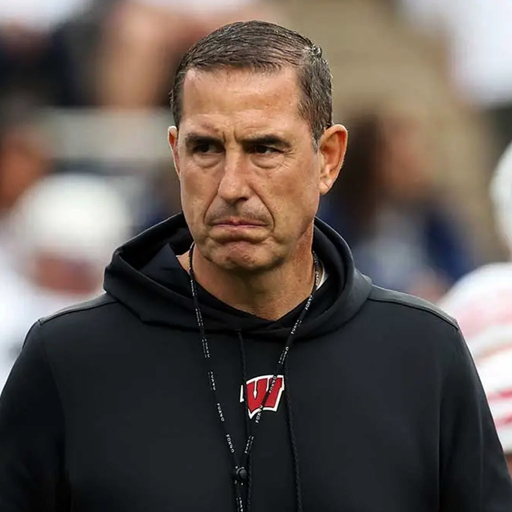 Wisconsin Badgers Luke Fickell Hoodie