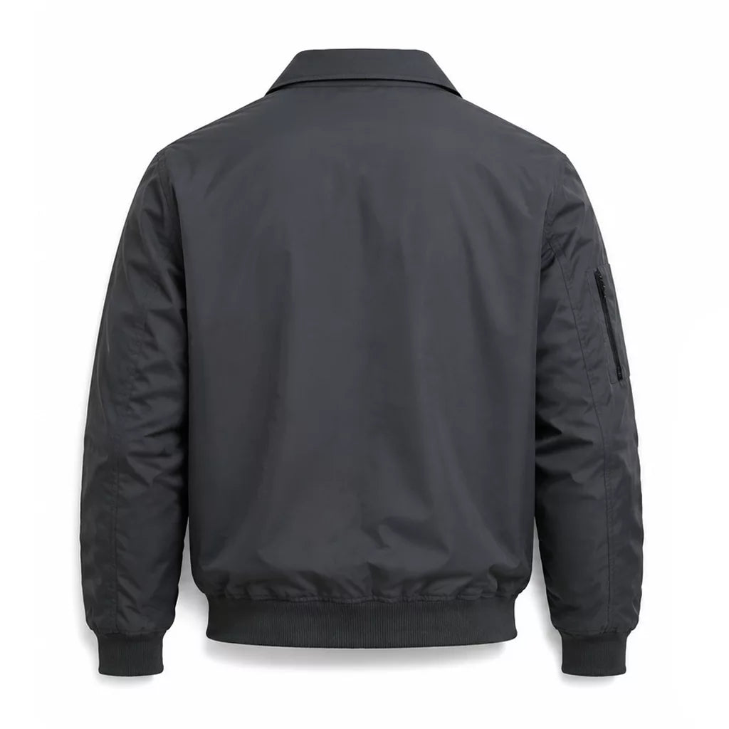 Colony Ji Chang wook Security Grey Cotton Jacket