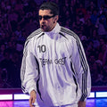 Düsseldorf Germany 2026 Bad Bunny White Cotton Jacket