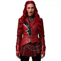 Red Leather Jacket – Descendants Wicked Wonderland Kylie Cantrall