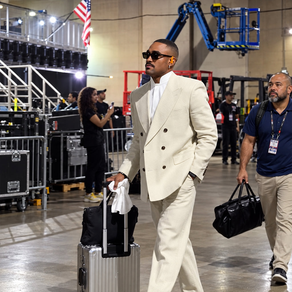 Eagles 2026 Jalen Hurts Arrival Suit