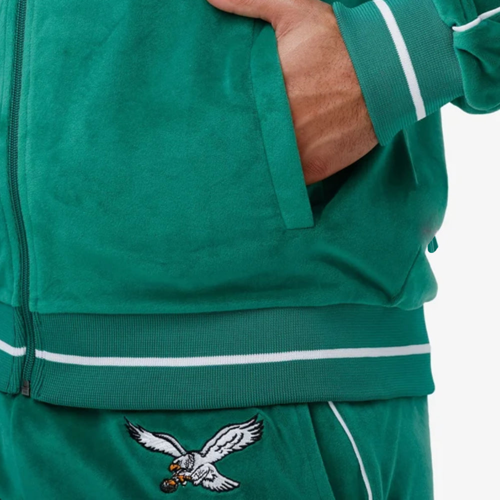 Philadelphia Eagles Velour Tracksuit