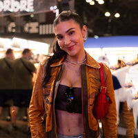 Brown Leather Jacket – Fanatics Fest 2026 Cathy Kelley