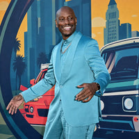 Fast and Furious 25th Anniversary Tyrese Gibson Blue Velvet Blazer