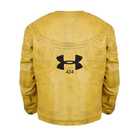 Ferran Torres Yellow Leather Jacket