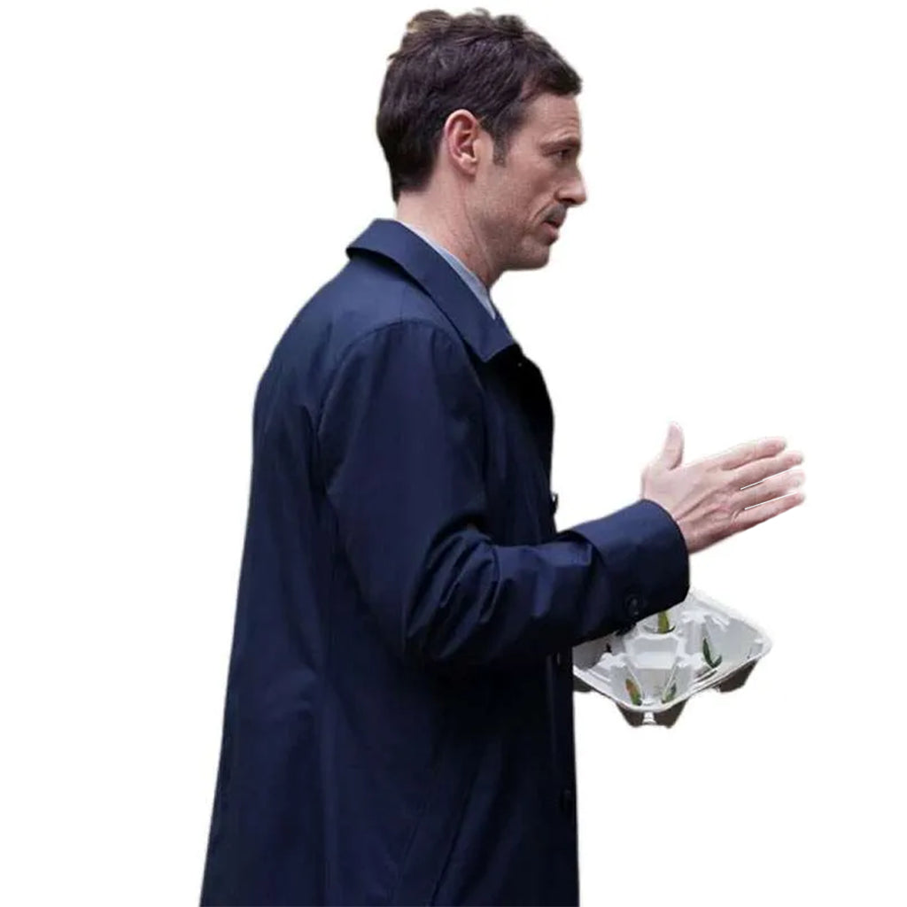 Blue Cotton Coat – Furious 2026 Scoot McNairy
