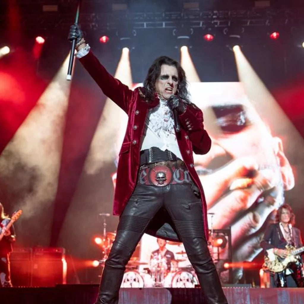 Hollywood Vampires Alice velvet Cooper Red Coat