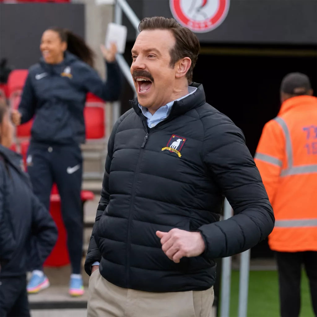 Ted Lasso Jason Sudeikis Puffer Jacket