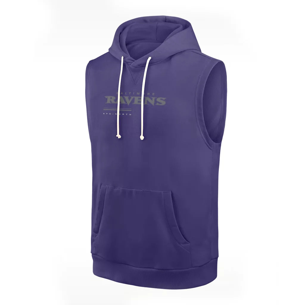 Baltimore Ravens Preseason Jesse Minter Purple Hoodie