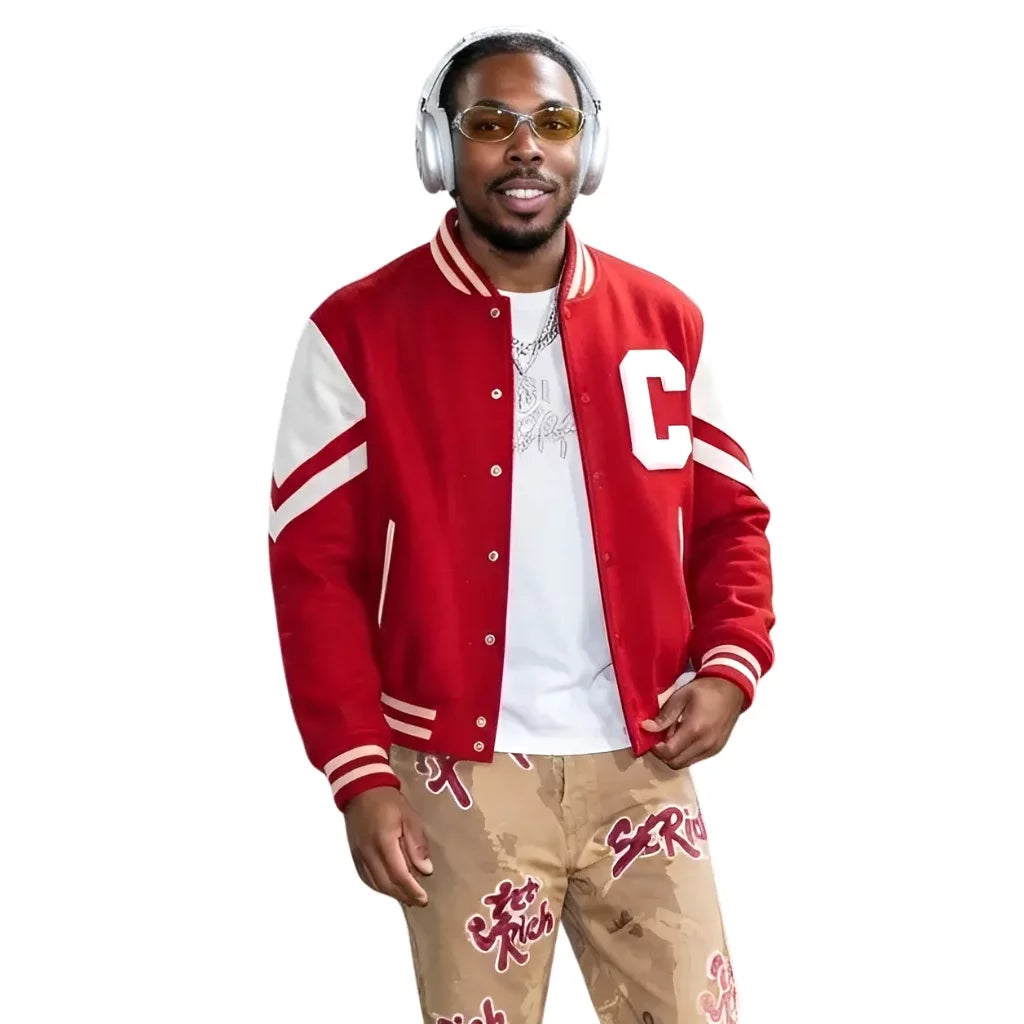 Justin Jefferson Soldier Varsity Jacket