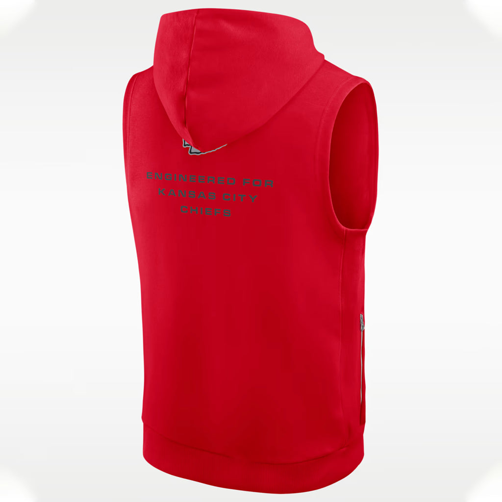 Chiefs Sideline 2026 Sleeveless Hoodie