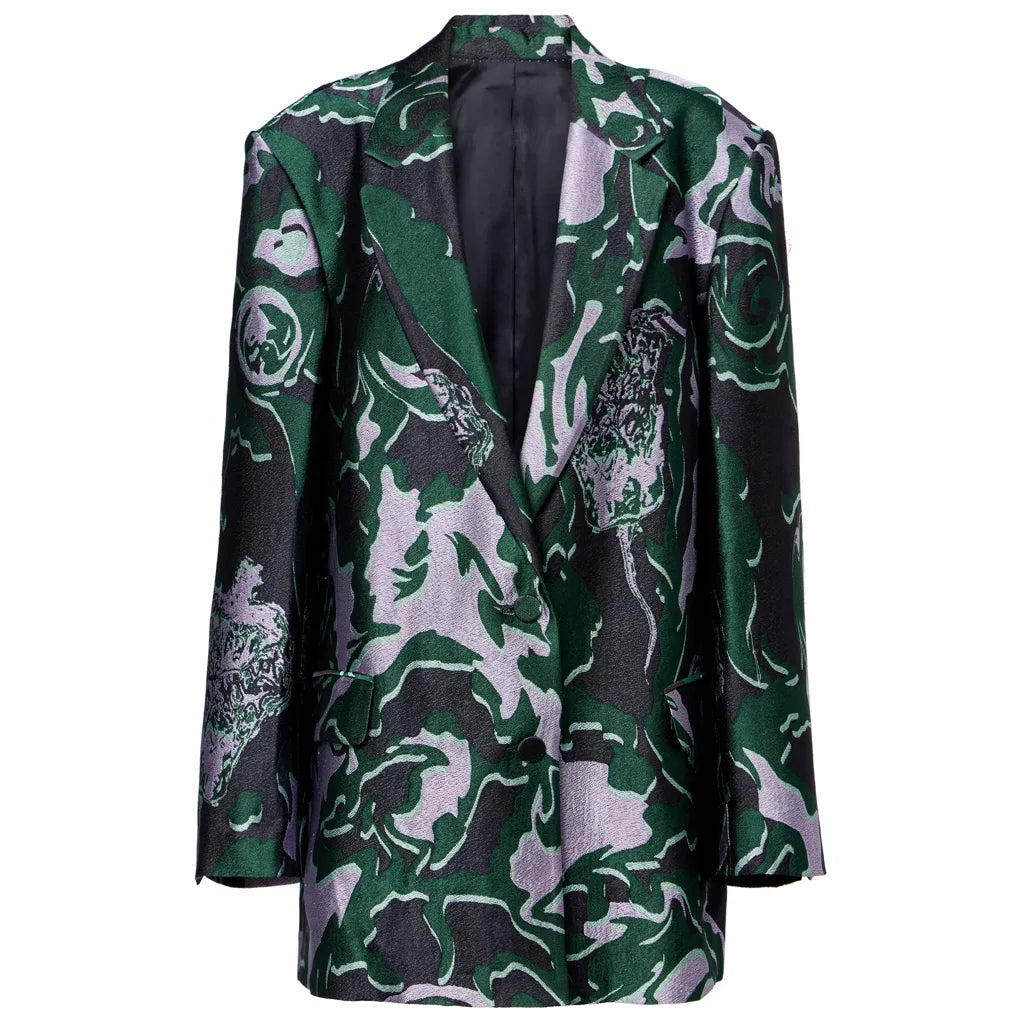 Green Blazer – Leanne S02 Kristen Johnston Crepe