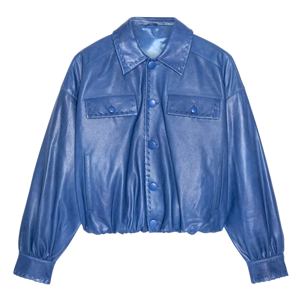 Honest Renovations S04 Lizzie Mathis Blue Jacket