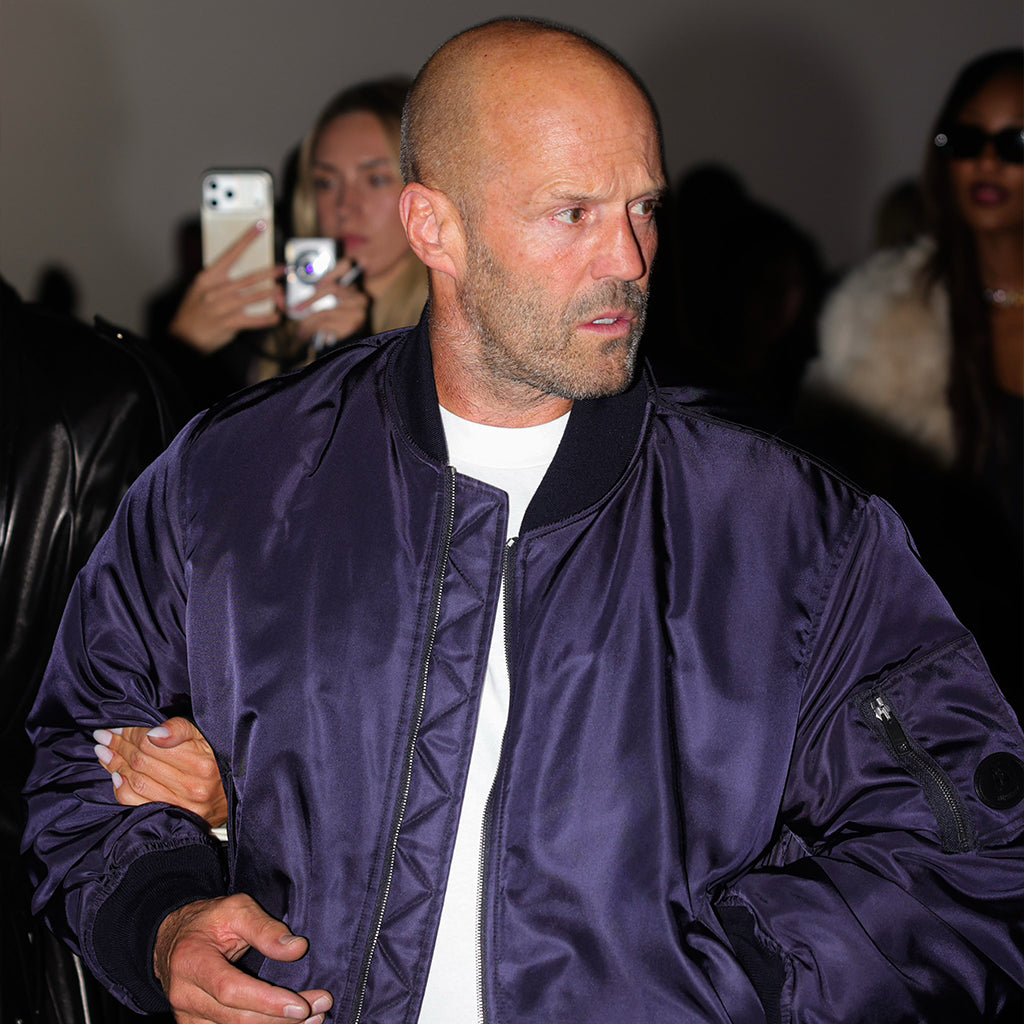 London Fashion Week 2026 Jason Statham Jacket