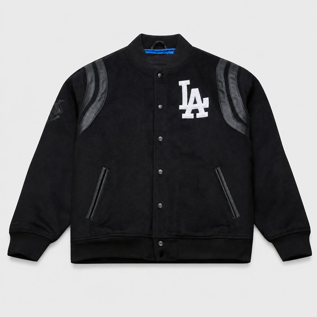 Black Wool Jacket – LA Dodgers Walk Tunnel