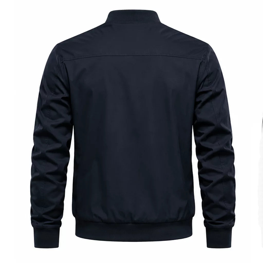Newport County Christian Fuchs Black Blue Cotton Jacket