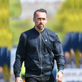 Newport County Christian Fuchs Black Blue Cotton Jacket