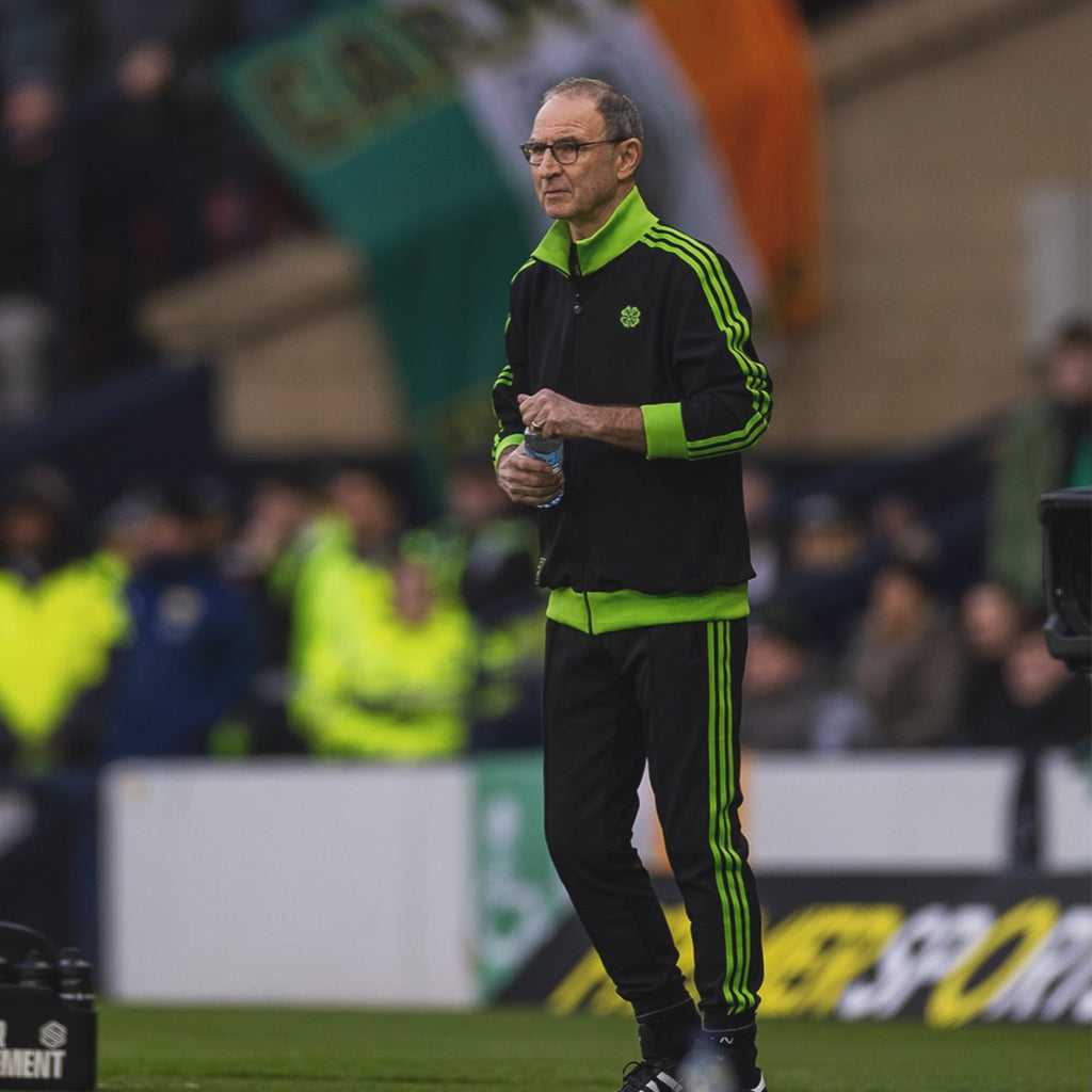 Celtic F.C Martin O'Neill Black Fleece Tracksuit