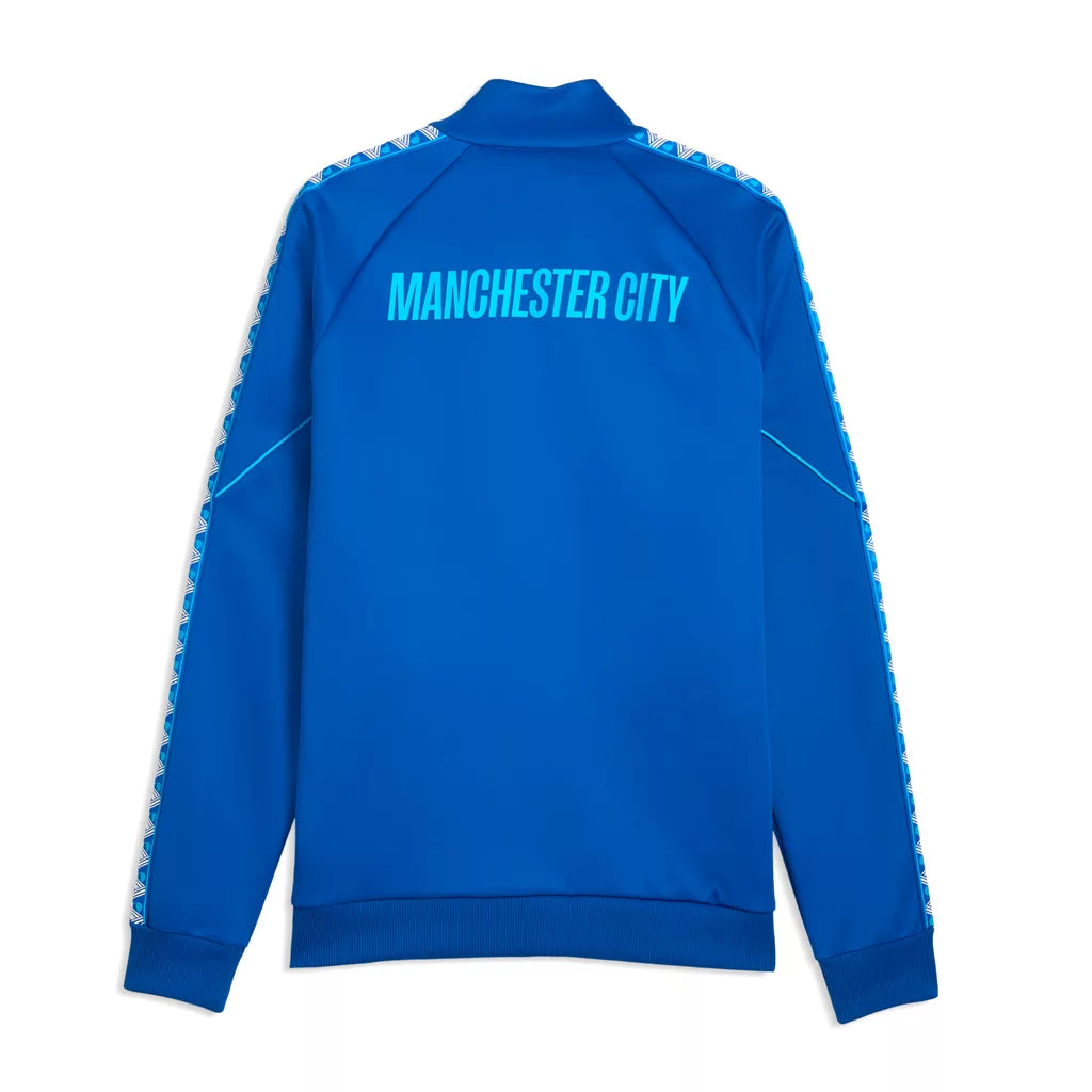 Striker Erling Haaland Blue Jacket in Fleece