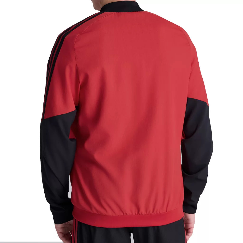 Manchester United JJ Gabriel Jacket in Red Fleece