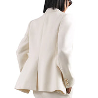 Marble Hall Murders S01 Amelia Bullmore White Blazer