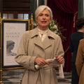 Marble Hall Murders S01 Amelia Bullmore Trench Coat