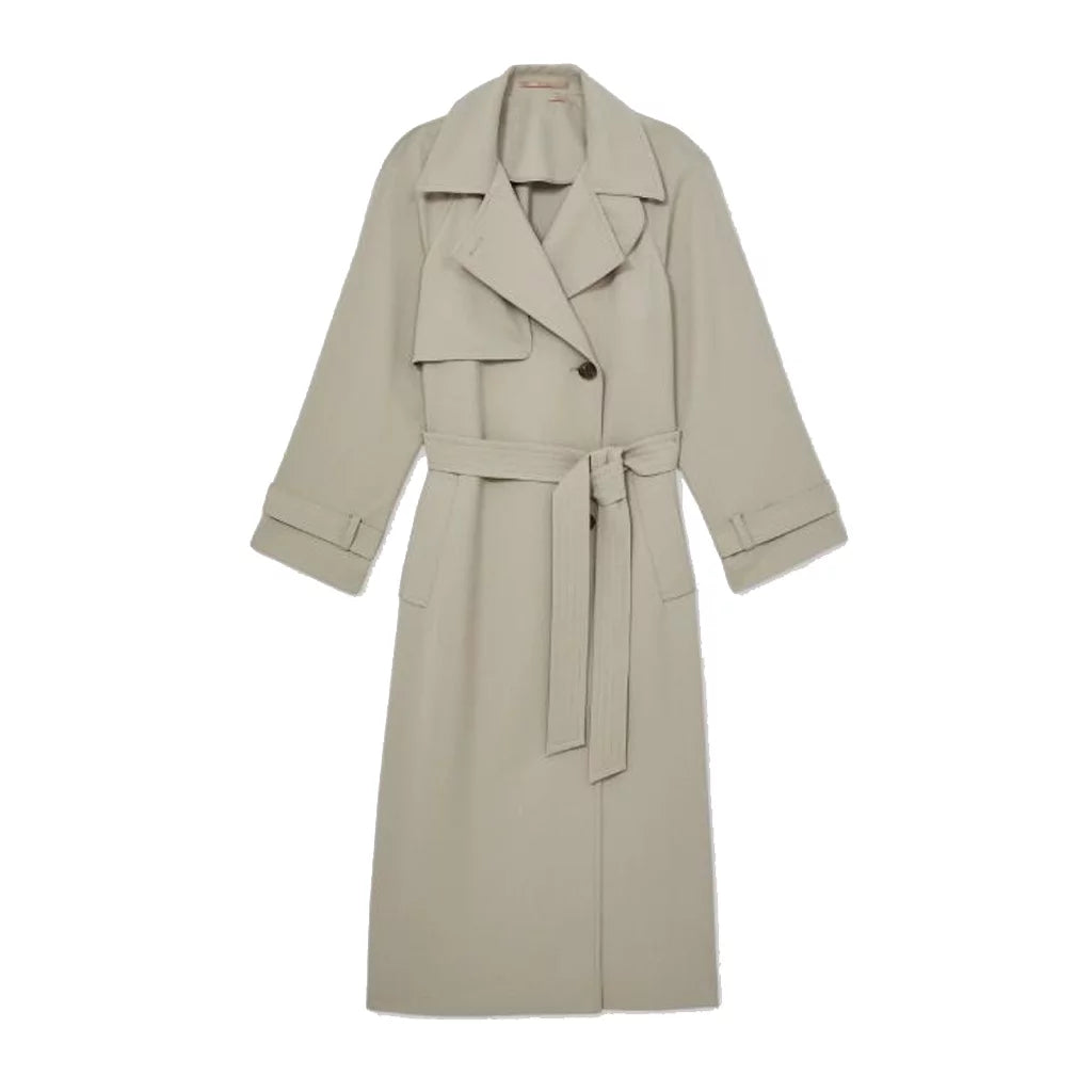 Marble Hall Murders S01 Amelia Bullmore Trench Coat