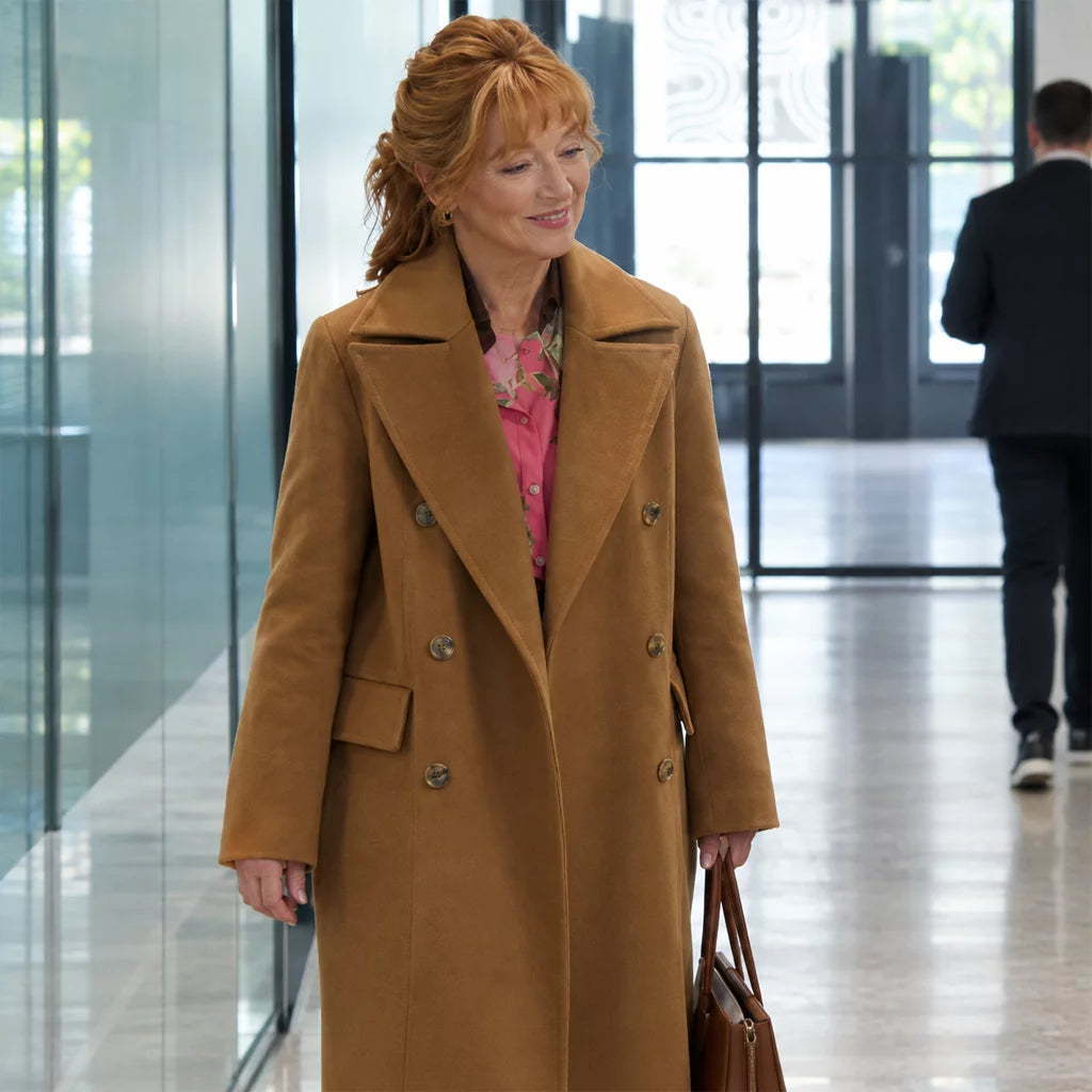 Marble Hall Murders S01 Susan Ryeland  Coat