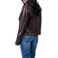 Marble Hall Murders S01 Lesley Manville Leather Jacket