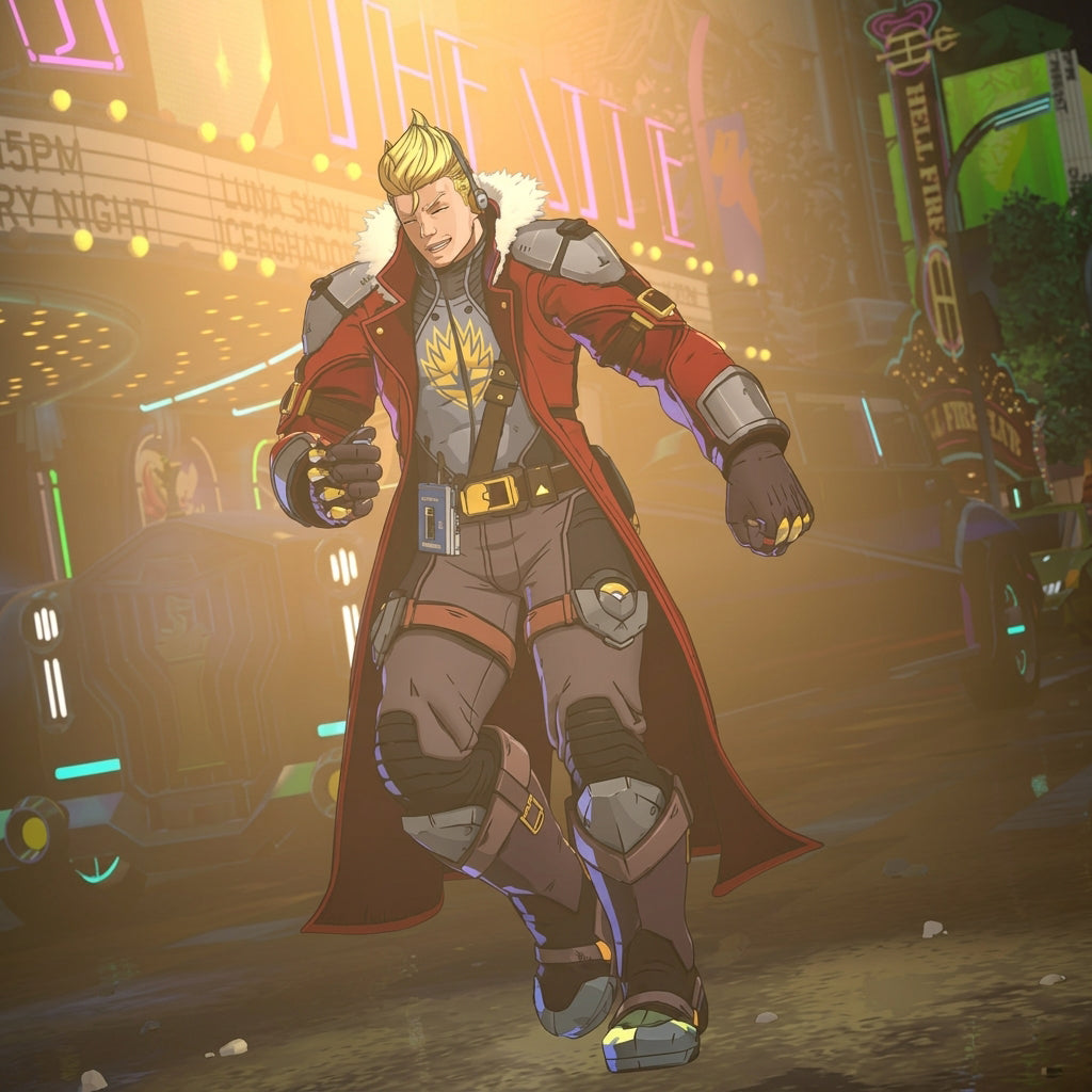 Marvel Tokon Fighting Souls Star Lord Coat