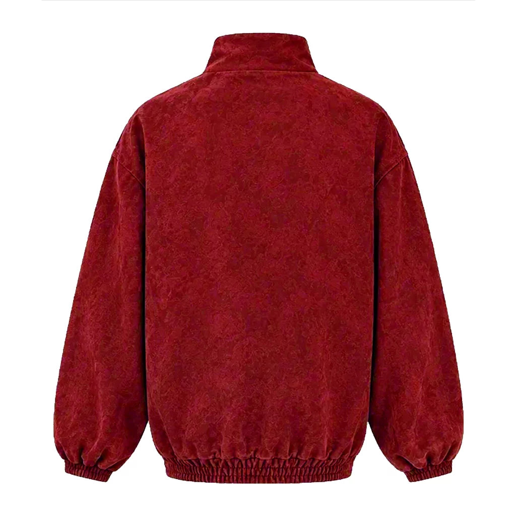 Neptun x Avatar Maroon Chinese Red Jacket