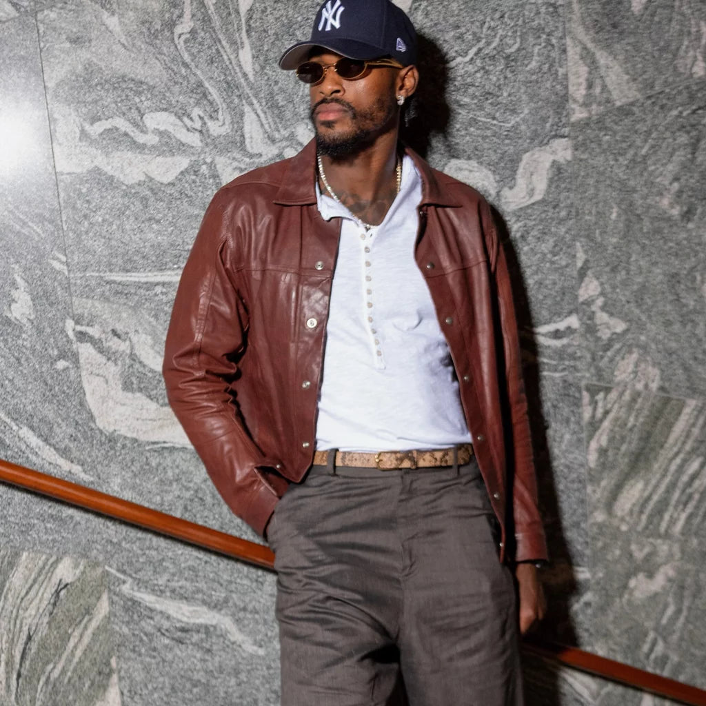 NY Fashion Week 2026 Jarred Vanderbil Jacket