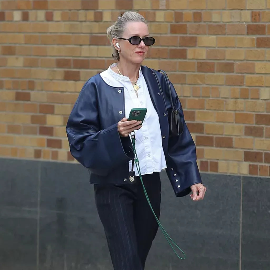 NYC 2026 Naomi Watts Leather Jacket