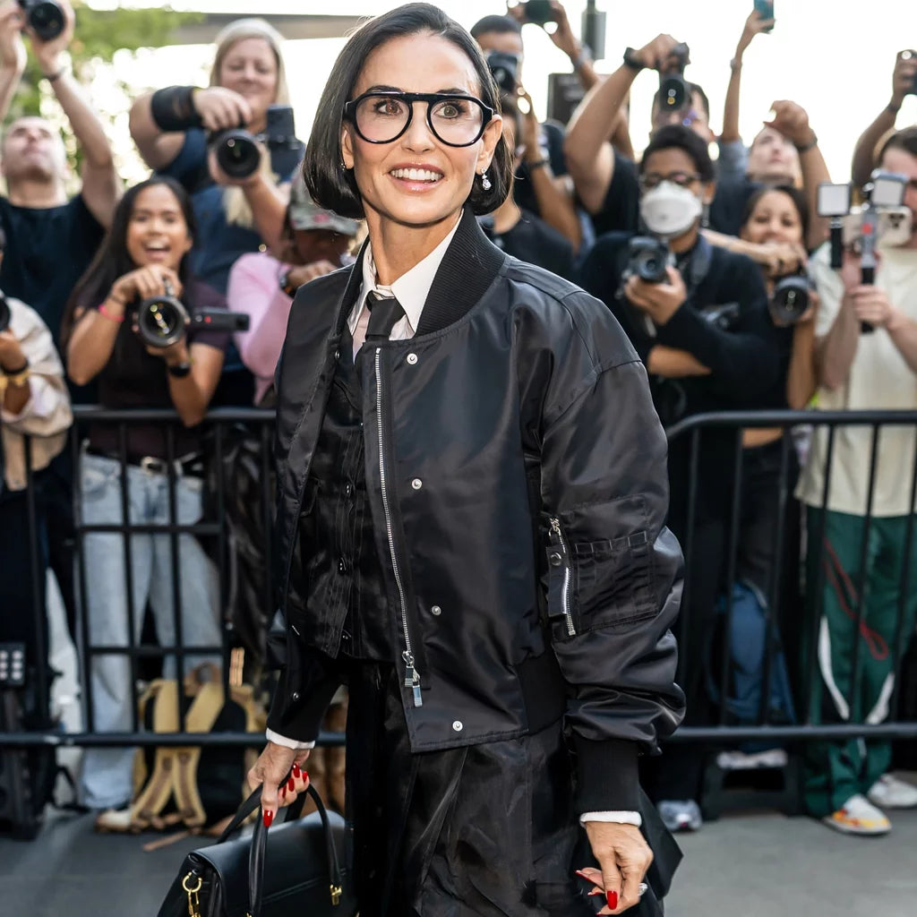 NY Fashion Week 2026 Demi Moore Jacket