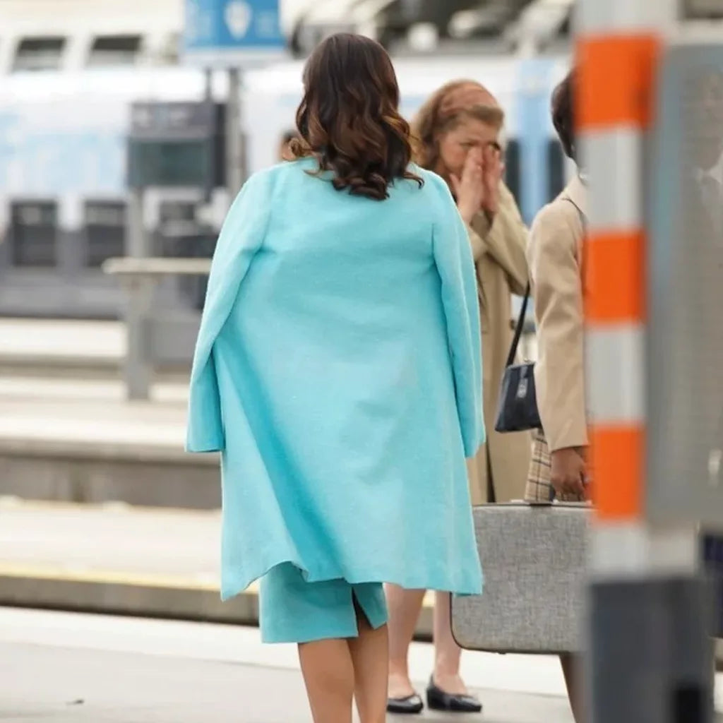 Ocean's Eleven Monica Barbaro Coat