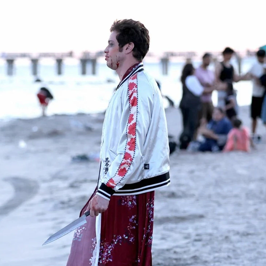 Tommy Karate Pete Davidson White Jacket